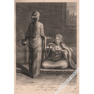 [Figure, 1714] Turkish Woman Drinking Coffee