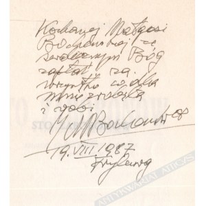 Józef Maria Bocheński - Sto Zabobonów [Autograf, Wydanie I]