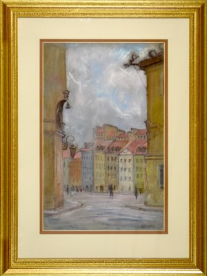 Władysław SERAFIN (1905-1988), Rynek Starego Miasta w Warszawie