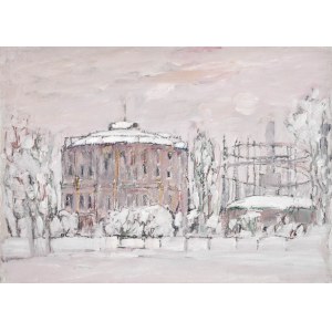Henryk KRYCH (1905-1980), Pejzaż miejski zimą