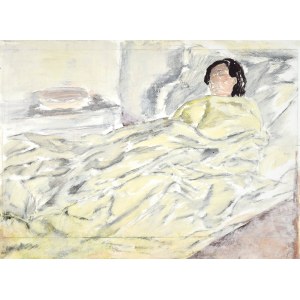 Leopold GOTTLIEB (1883-1934), Śpiąca kobieta