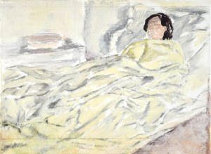 Leopold GOTTLIEB (1883-1934), Śpiąca kobieta