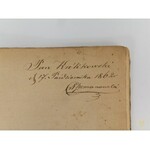 [Napoleon] [Rękopis] Rola Champein`a w komedji Kłótnia z pod Wagram 1862