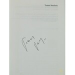 [Autograf] Venclova Tomas, Opisać Wilno [wydanie I]