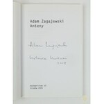 Zagajewski Adam, Anteny [Autograf autora!]