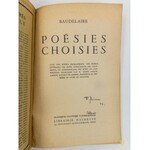 Baudelaire Charles, Poesies choisies [Paris 1936]
