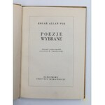 Poe Edgar Allan, Poezje wybrane [seria Biblioteka Poetów][I polskie wydanie]