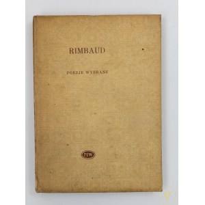 Rimbaud Artur, Poezje [I polskie wydanie][seria Biblioteka Poetów]