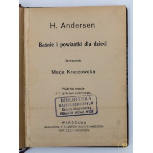 [Feldman Maria oprac.] Andersen Hans, Baśnie i powiastki dla dzieci