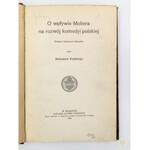[Ex libris Henryka Voglera] Kielski Bolesław, O wpływie Moliera na rozwój komedyi polskiej