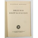[proj. okł. Wojciech Jastrzębowski] Broniewski Władysław Drzewo rozpaczające. Poezje [Londyn 1945]
