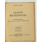 Kaden Gustaw, Legion Mickiewicza poprzedzony szkicem: Kilka uwag o Adamie Mickiewiczu