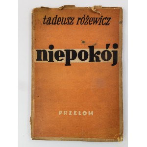 Różewicz Tadeusz, Niepokój [Przełom Kraków 1947]