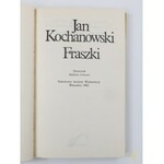 [Stanny, Czeczot, Pietsh, Topolski] Ilustrowane wydania utworów Jana Kochanowskiego 1981-1982