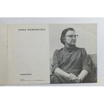 [Katalog wystawy] Erna Rosenstein. Malarstwo