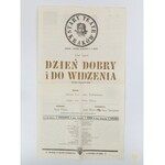 Zespół programów teatralnych wraz z afiszami Stary Teatr w Krakowie