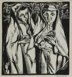 Tadeusz KULISIEWICZ (1899-1988), Dzieci z jagnięciem, 1931