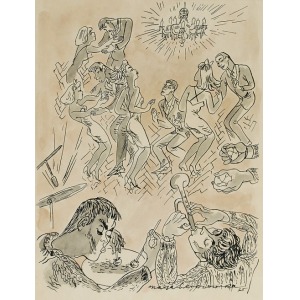 Maja BEREZOWSKA (1898-1978), Dancing, 1965