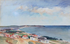 Teodor GROTT (1884-1972), Gdynia - Widok z Kamiennej Góry, 1913