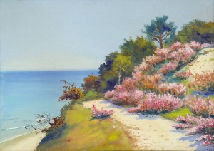 Soter JAXA-MAŁACHOWSKI (1867-1952), Nadmorskie wydmy, 1939