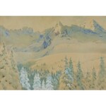 Stanisław DZIEMAŃSKI (1897-1962), Tatry w śniegu