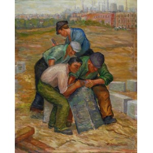 Eugenia SKWARCZEWSKA (1891-1981), At work