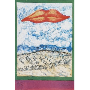 Jan LEBENSTEIN (1930-1999), Ilustracja do Eugenio Montale Cinquante ans de poesie