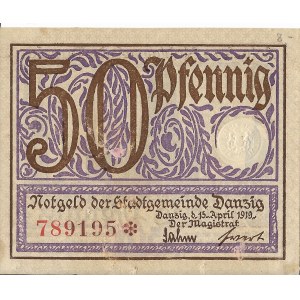 50 fenigów 1919