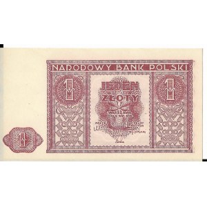 1 złoty 15.05.1946, bez oznaczenia serii i numeracji
