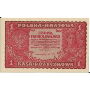 1 marka polska 23.08.1919 - seria DV