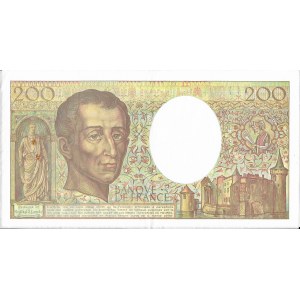 Francja, 200 Franków Montesquieu 1992