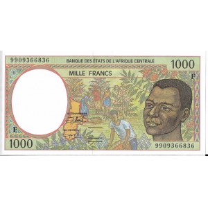Madagaskar, 1000 Franków bez daty (1994) - bankowy stan zachowania