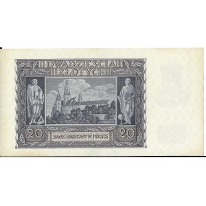 20 złotych 1.03.1940, seria H