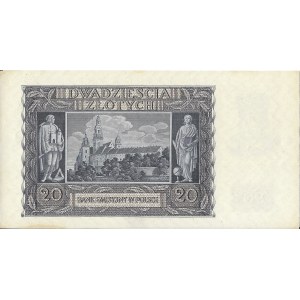 20 złotych 1.03.1940, seria H