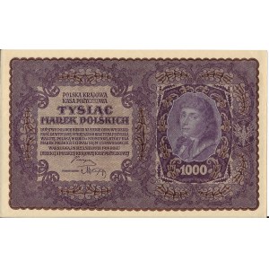 1000 marek polskich 23.08.1919, I SERJA AF