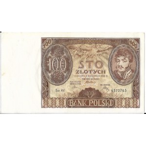 100 złotych 9.11.1934, seria AV