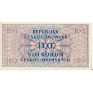 Czechosłowacja, 100 Koron 1945