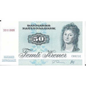 Dania, 50 Kroner 1972