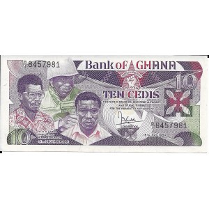 Ghana, 10 Cedis 1984