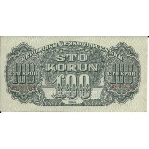 Czechosłowacja, 100 koron, 1944 - SPECIMEN