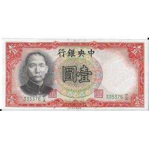 Chiny, 1 Yuan 1936