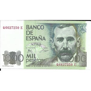 Hiszpania, 1000 Pesetas 1979