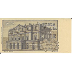 Włochy, 1 000 Lirów 1969