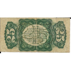 USA, 25 Centów 1863