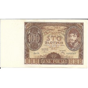 100 złotych 9.11.1934, seria CK