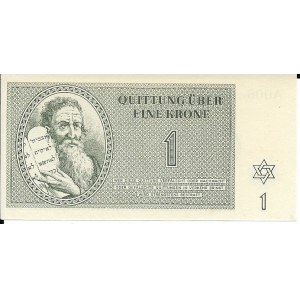Czechosłowacja, Getto Terezin 1 korona 1943