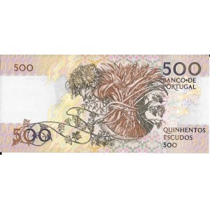 Portugalia, 500 Escudos 1992