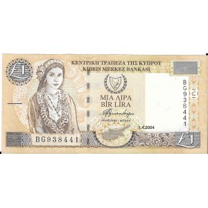 Cypr, 1 Pound 2004
