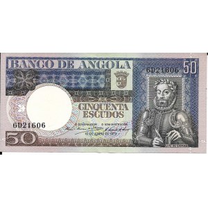 Angola, 50 Escudos 1973