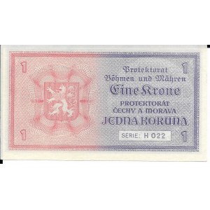 Protektorat Czech i Moraw, 1 Korona 1940